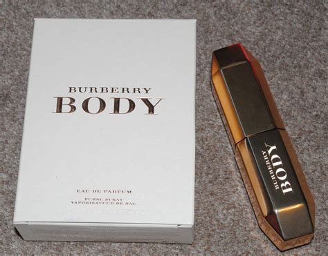 burberry body eau de parfum purse spray set|burberry body perfume 35ml.